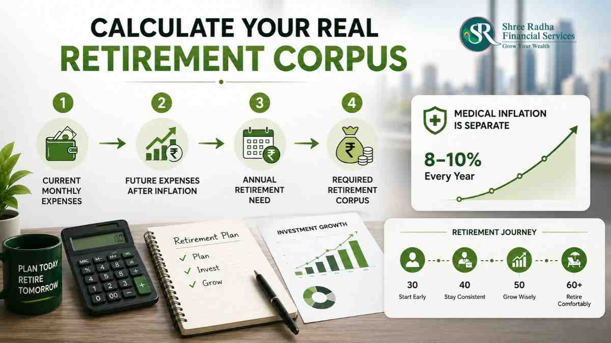 retirement planning inflation reality Surat India