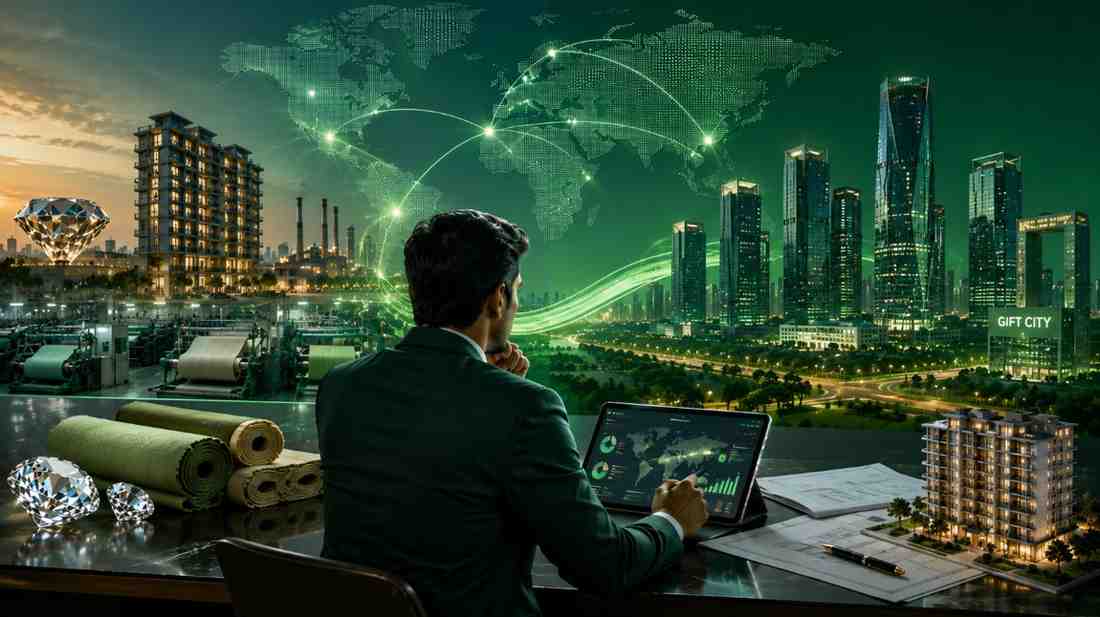 GIFT City investment for Surat HNI - diamond merchant exploring foreign currency options