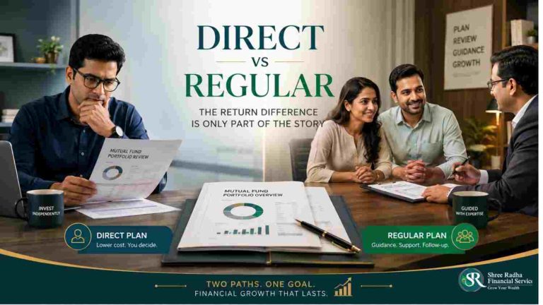 Direct vs Regular Mutual Fund: What the Price Difference Actually Buys You