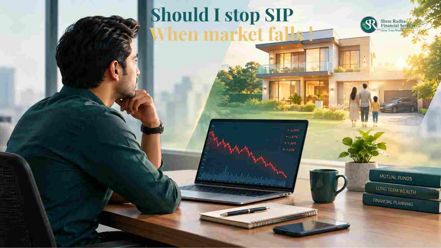 Should I Stop SIP When Market Falls? Why Adding More Beats Stopping (2026 Guide)